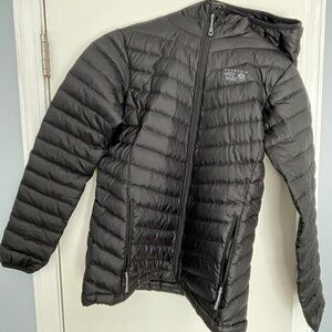 Mountain Hardwear women's down jacket with hoodie